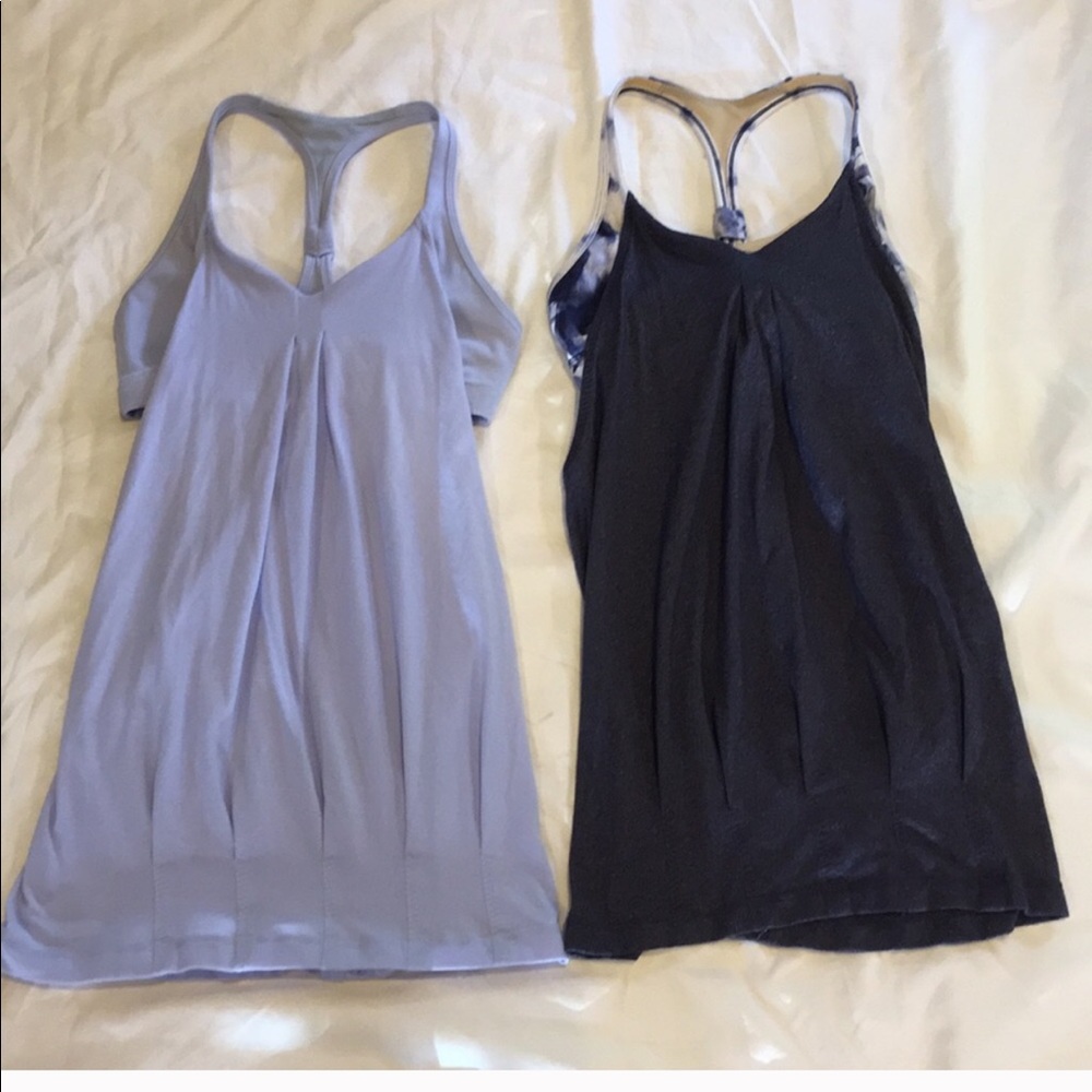 Lululemon exercise freely tops